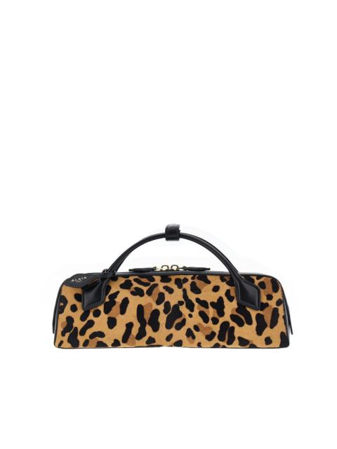 Alaïa LEOPARD CALFHAIR 'LE TECKEL' CLUTCH
