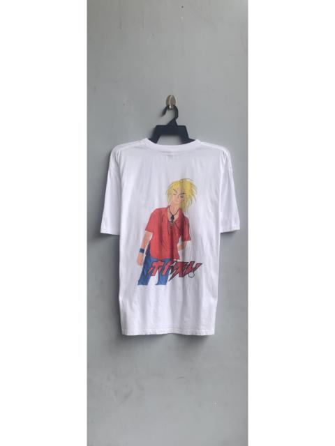 Other Designers Japanese Brand - Vintage 90s WHISTLE Anime Movie Soccer Potrait Tee
