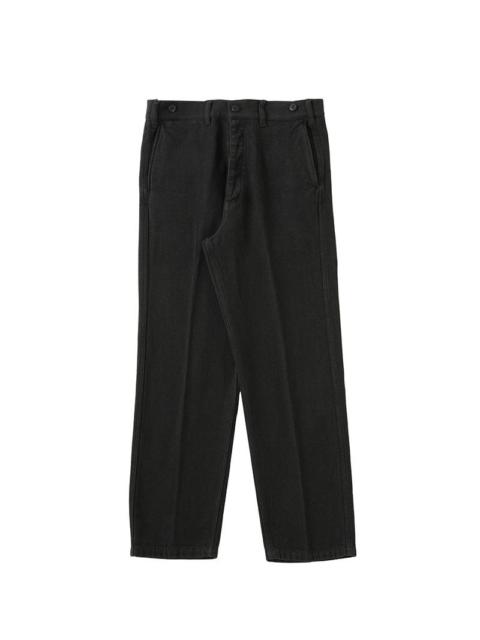 visvim ALPER PANTS DMGD BLACK