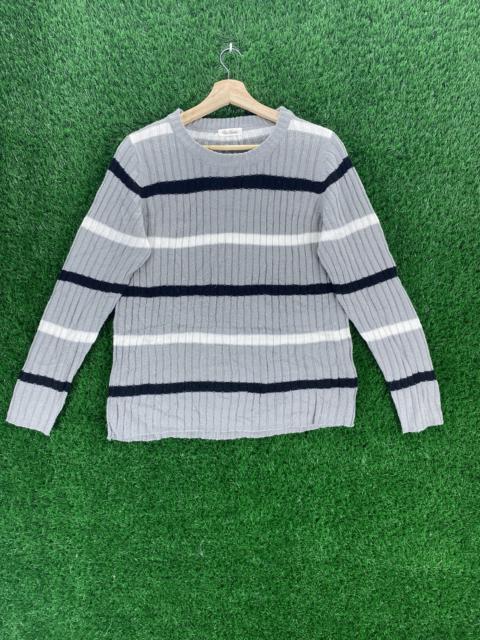 Other Designers Vintage - Vintage Knit Sweater Striped Jumper By Eco Latch