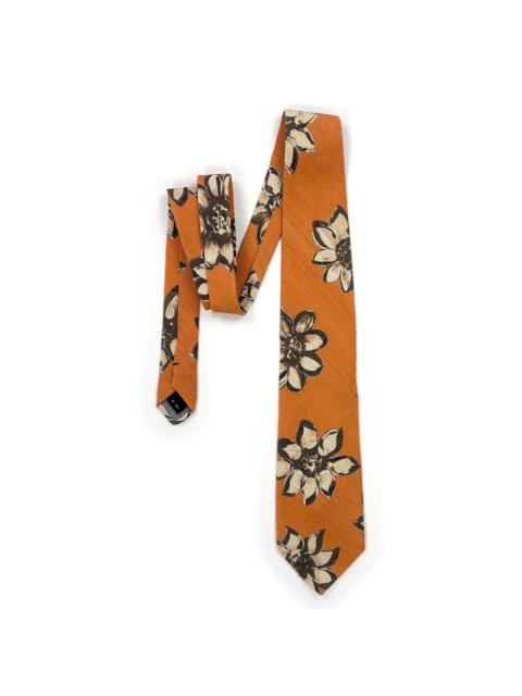 Other Designers Issey Miyake - AW97 Floral Silk Tie