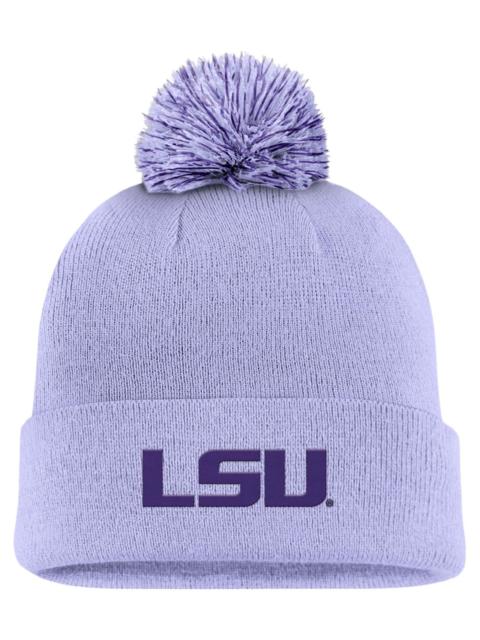 Nike Nike Adult LSU Tigers Purple Pulse Peak Campus Sideline Knit Beanie