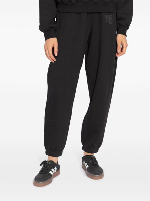 alexanderwang.t T BY ALEXANDER WANG Women Essential Terry Classic Sweatpant Puff Paint Logo