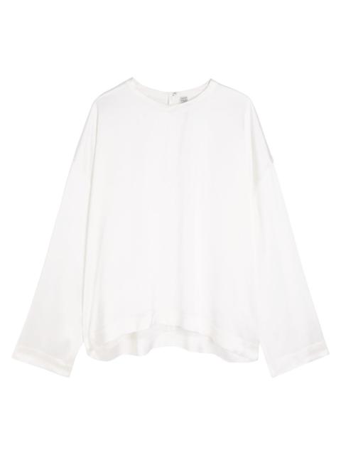 TOTEME Toteme Draped Satin top