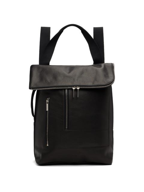 Rick Owens Black Concordians Cargo Backpacks