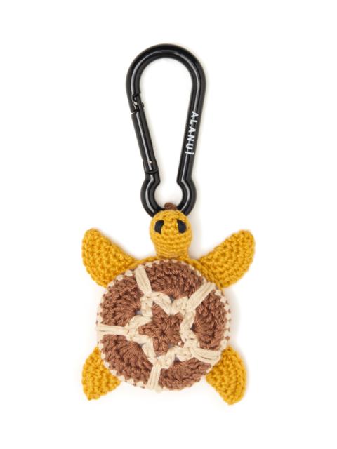 Alanui Handmade Turtle Crochet Key Holder