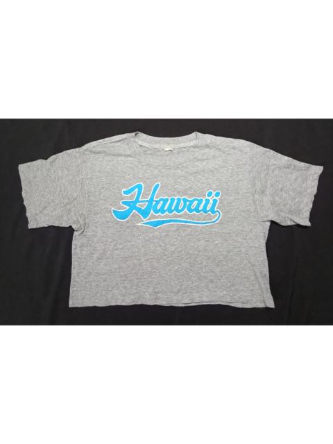 Other Designers Vintage - Rare Vintage 80s Crop Tee Hawaii Made in USA