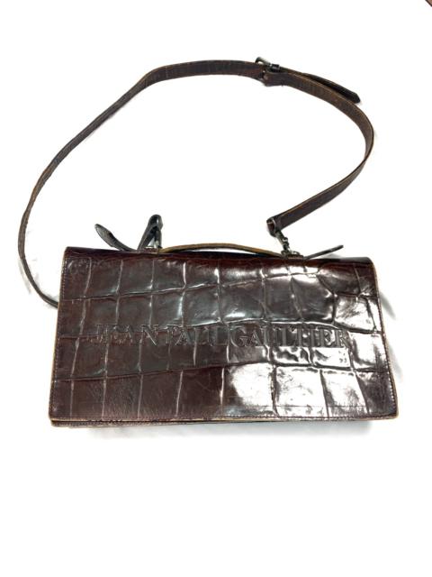 Jean Paul Gaultier Jean paul gaultier 2 ways leather sling bag