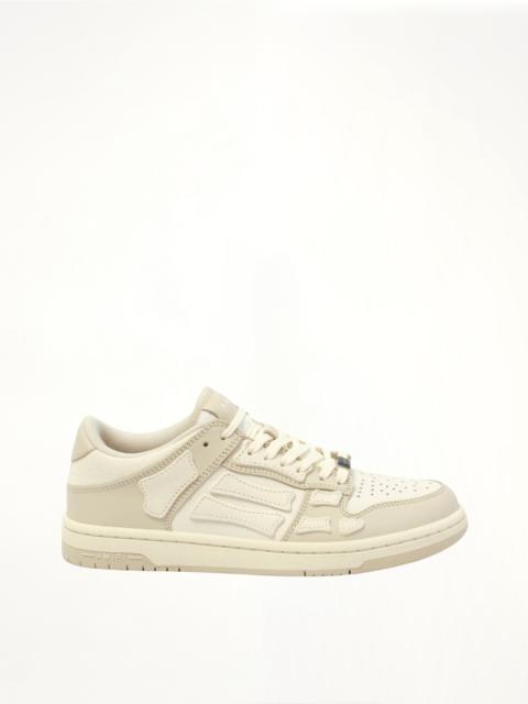 AMIRI Skeleton Top Low Sneaker in Alabaster