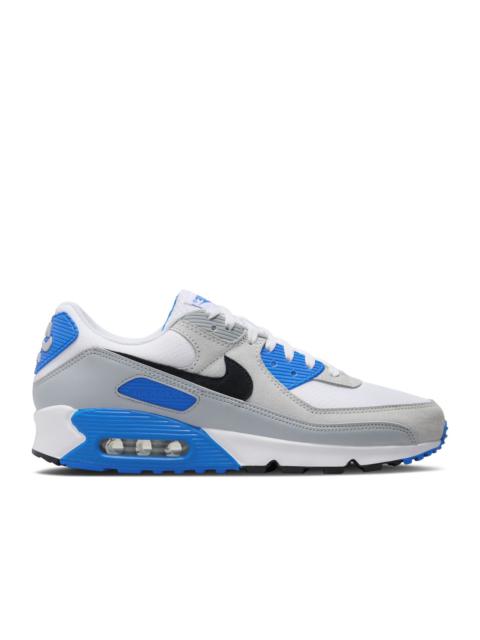 Nike AIR MAX 90 'PURE PLATINUM PHOTO BLUE'
