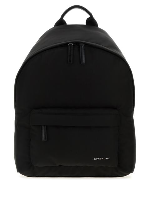 Givenchy Blak canvas backpack