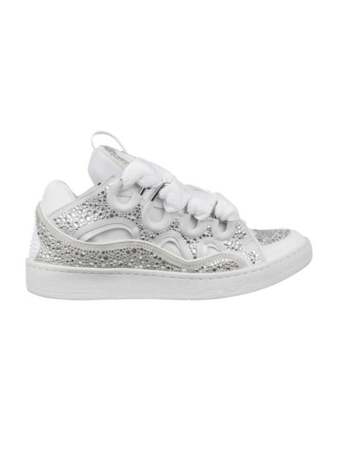 Lanvin Lanvin Curb Sneakers 'Crystal Embellishments - White'
