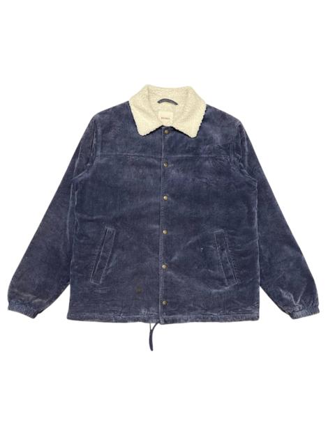 Other Designers Beams Japan - Beams Corduroy Boa Sherpa Snap Button Jacket