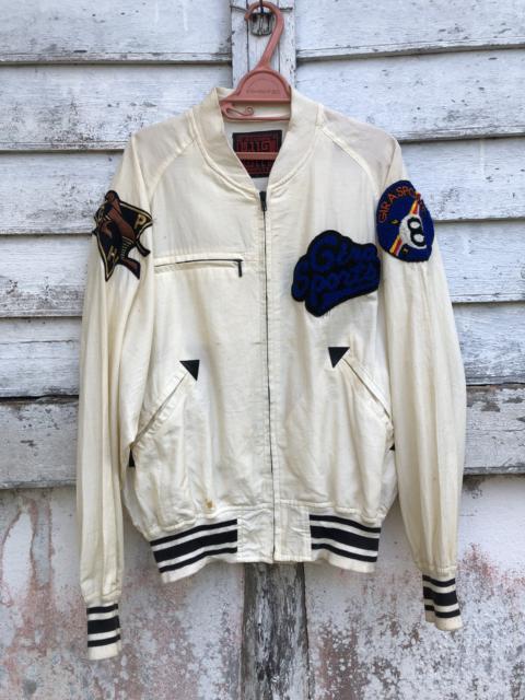 Other Designers Vintage - Vintage Gira Sport Patches Thin Cotton Varsity Jacket