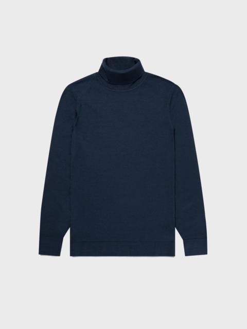 Sunspel Fine Merino Wool Roll Neck