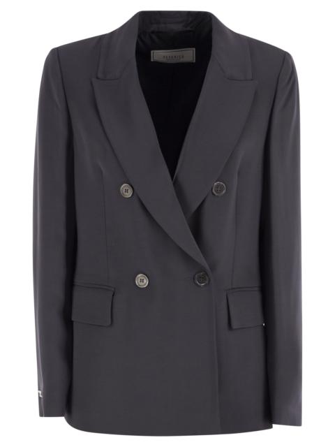 Peserico - Peserico Women Stretch Viscose Cady Blazer