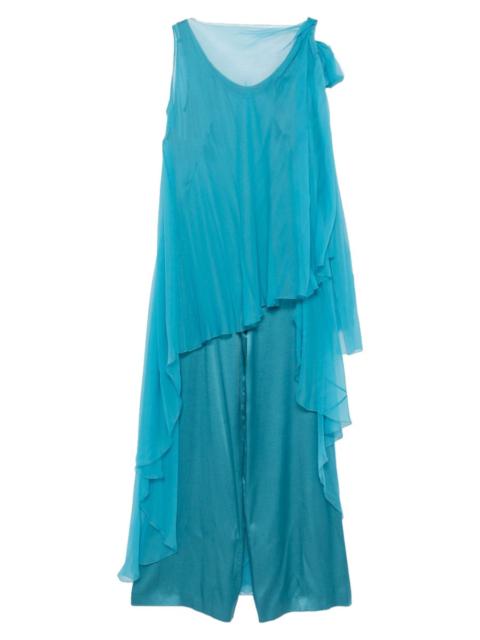 Other Designers Alberta Ferretti Women Silk Jumpsuit