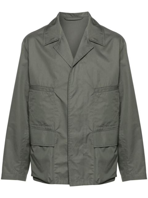Lemaire Lemaire Men Cotton Blend Multipocket Overshirt