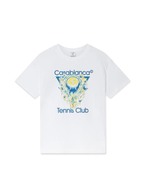 CASABLANCA Tennis Club Icon Short Sleeve T-Shirt