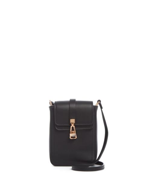 GABRIELA HEARST Phone Pouch in Black Nappa Leather
