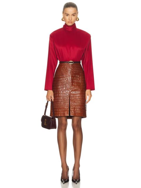 SAINT LAURENT Long Sleeve Top