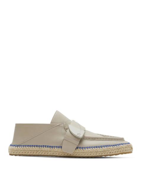 Burberry Burberry Deck Low Top Leather Sailing Shoes