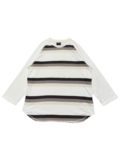 Stüssy Stussy Horizontal Striped Raglan Shirt