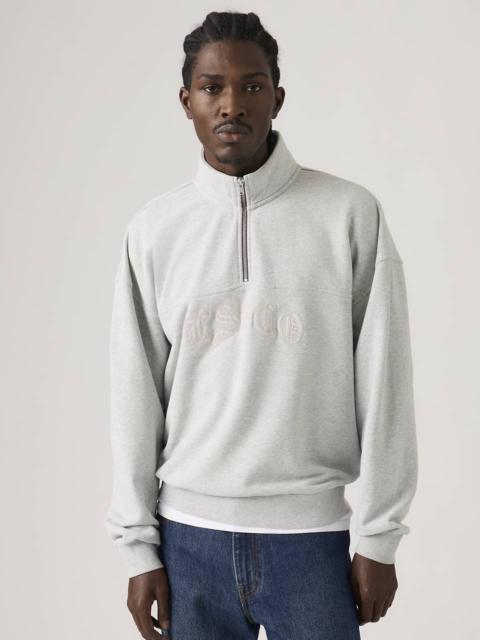 Levi's BOXY QUARTER ZIP SWEATSHIRT
