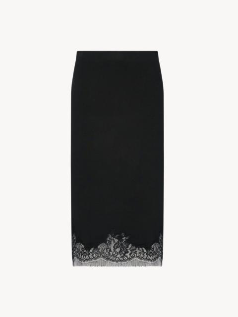 The Row Mea Skirt in Silk