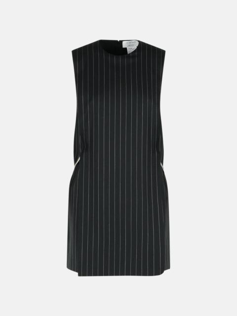 Sportmax 'DOMINI' BLACK VIRGIN WOOL BLEND DRESS