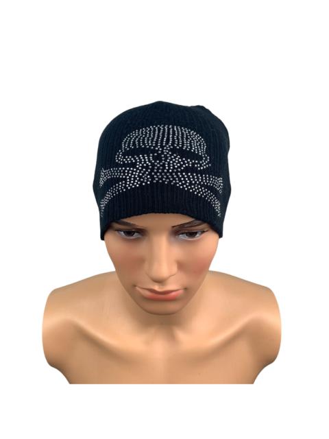 Other Designers Japanese Brand - Cross Bone Skull Big Logo Beanie #137-F