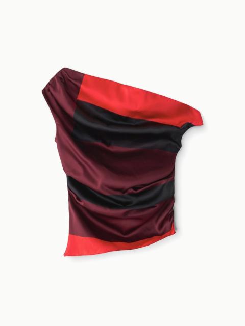 STAUD STAUD PHARE SILK TOP RUBY PRISM