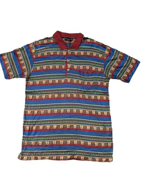 Other Designers Vintage - Vintage Christian Dior Pockets Polo Tee Classic Art