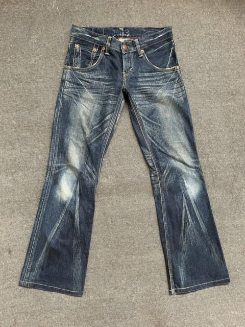 Other Designers Edwin - Vintage Flare Edwin Blue Trip 505 Jeans Made In Japan
