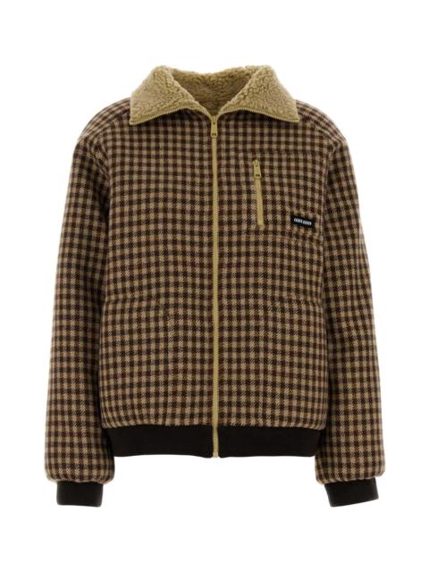 Miu Miu Embroidered Wool Jacket