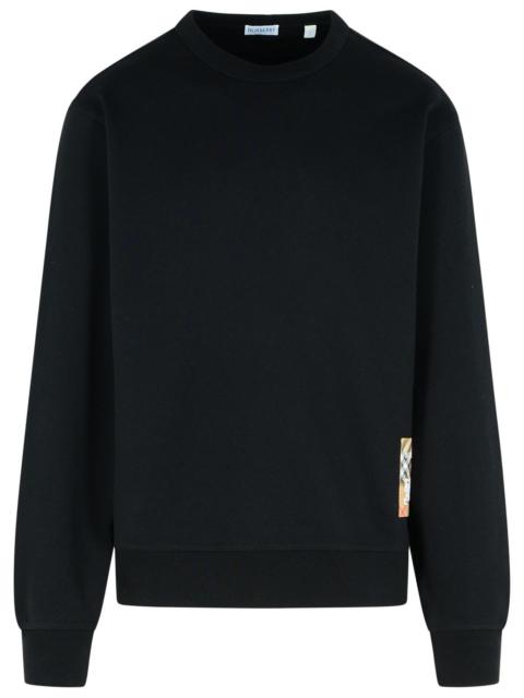 Burberry Burberry Black Cotton Sweatshirt Men