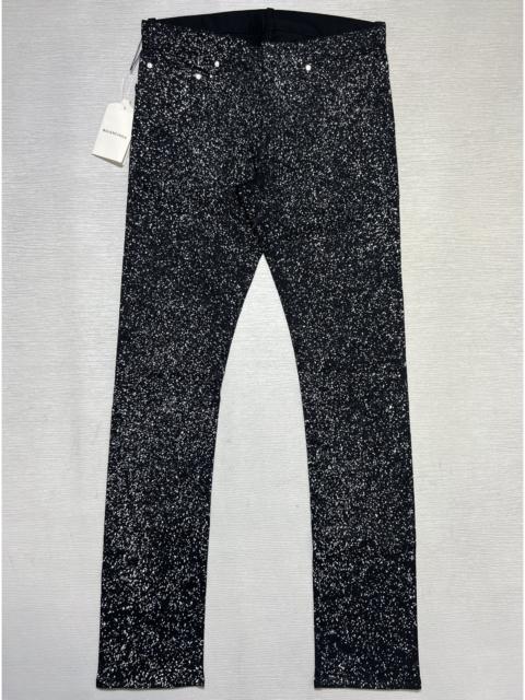 BALENCIAGA Balenciaga Demna FW15 Paint Splatter Allover Print Denim
