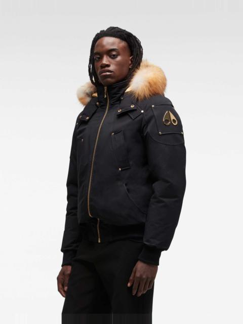 MOOSE KNUCKLES GOLD BALLISTIC BOMBER FUR