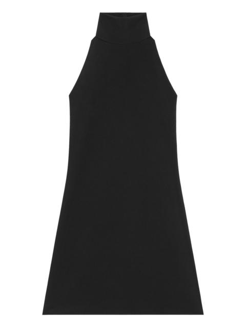 courrèges Mockneck Jersey Dress