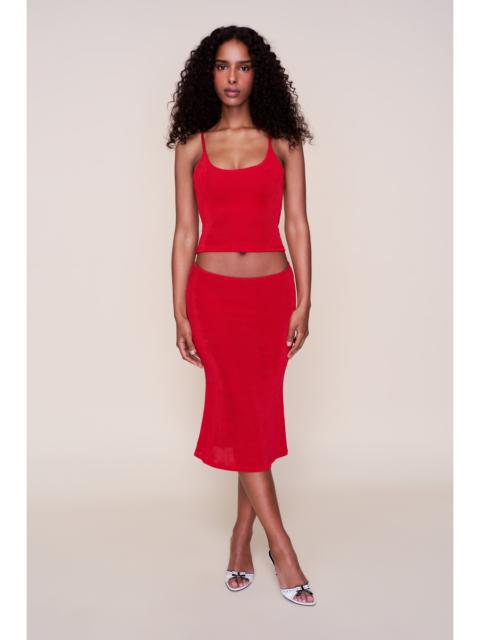 GUIZIO SELENE MIDI SKIRT