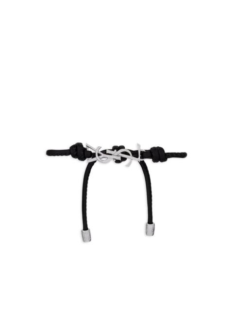 SAINT LAURENT Saint Laurent Silver Bracelets Men