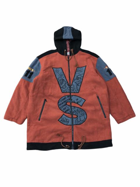 Other Designers Vintage - Vintage 90s Louis Versus VS Logo Zipper Hoodie Jacket