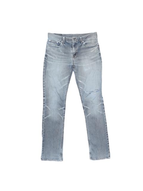Other Designers Flared PPFM Distressed Denim Pant