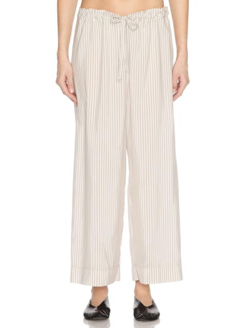 パンツ [The Row] Julip Pants in Silk, Cashmere, and Cotton Julip Pants Brown in Silk, Cashmere, and Cotton – The Row