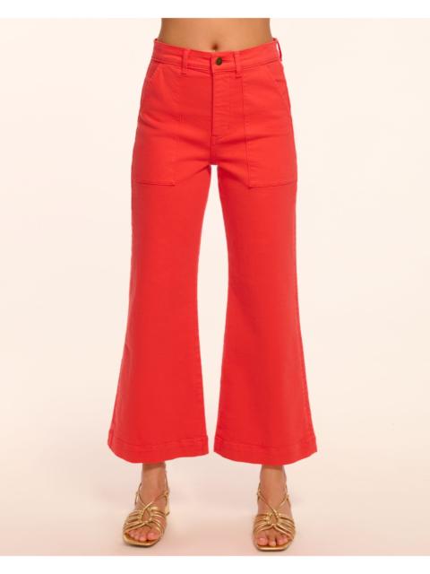 RAMY BROOK Clifford Cropped Wide Leg Jean