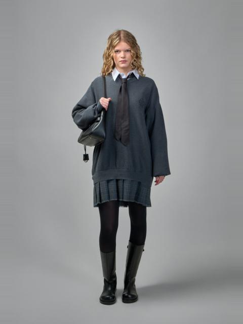 BALENCIAGA Layered Sweater Dress