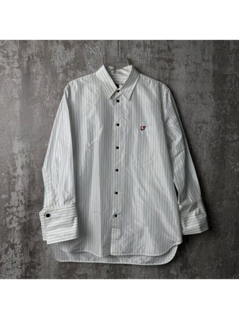 Louis Vuitton Louis Vuitton Blue Striped Shirt
