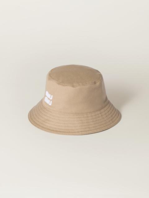 Miu Miu Drill bucket hat