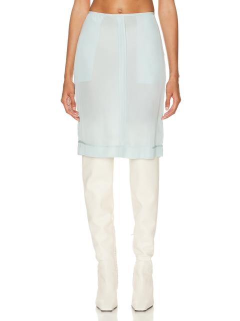 Bottega Veneta Sheer Skirt