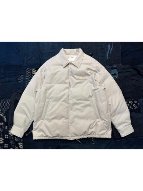 visvim VISVIM 25SS COACH DOWN JKT silk and wool blend coach jacket